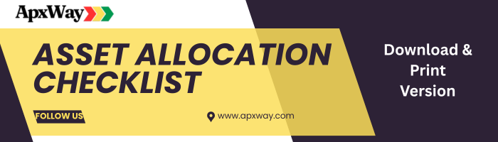 Asset Allocation Mistakes Checklist